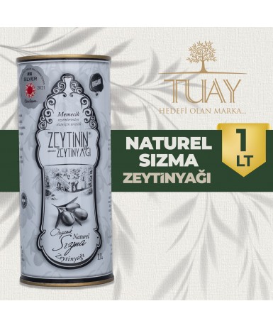 1 LT TENEKE SALATALIK ORGANİK NATUREL SIZMA ZEYTİNYAĞI