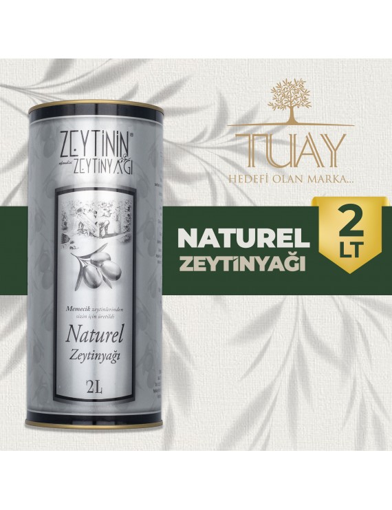 2 LT TENEKE YEMEKLİK NATUREL ZEYTİNYAĞI